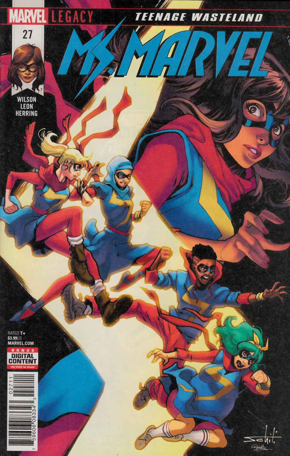 Ms Marvel #27 Near Mint (9.4) [Marvel Comic] LARGE