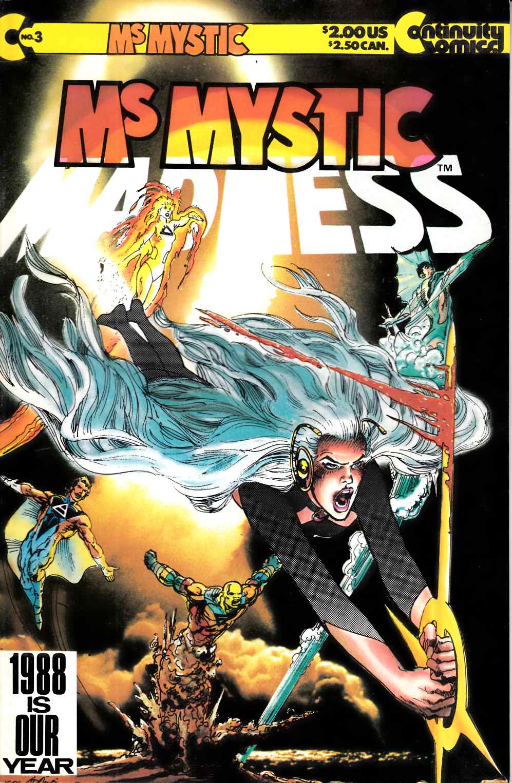 Ms Mystic #3 Very Fine (8.0) [Continuity Comic] LARGE