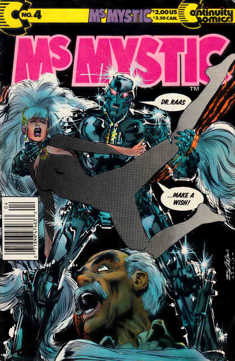 Ms Mystic #4 Newsstand Edition Very Good (4.0) [Continuity Comic] THUMBNAIL