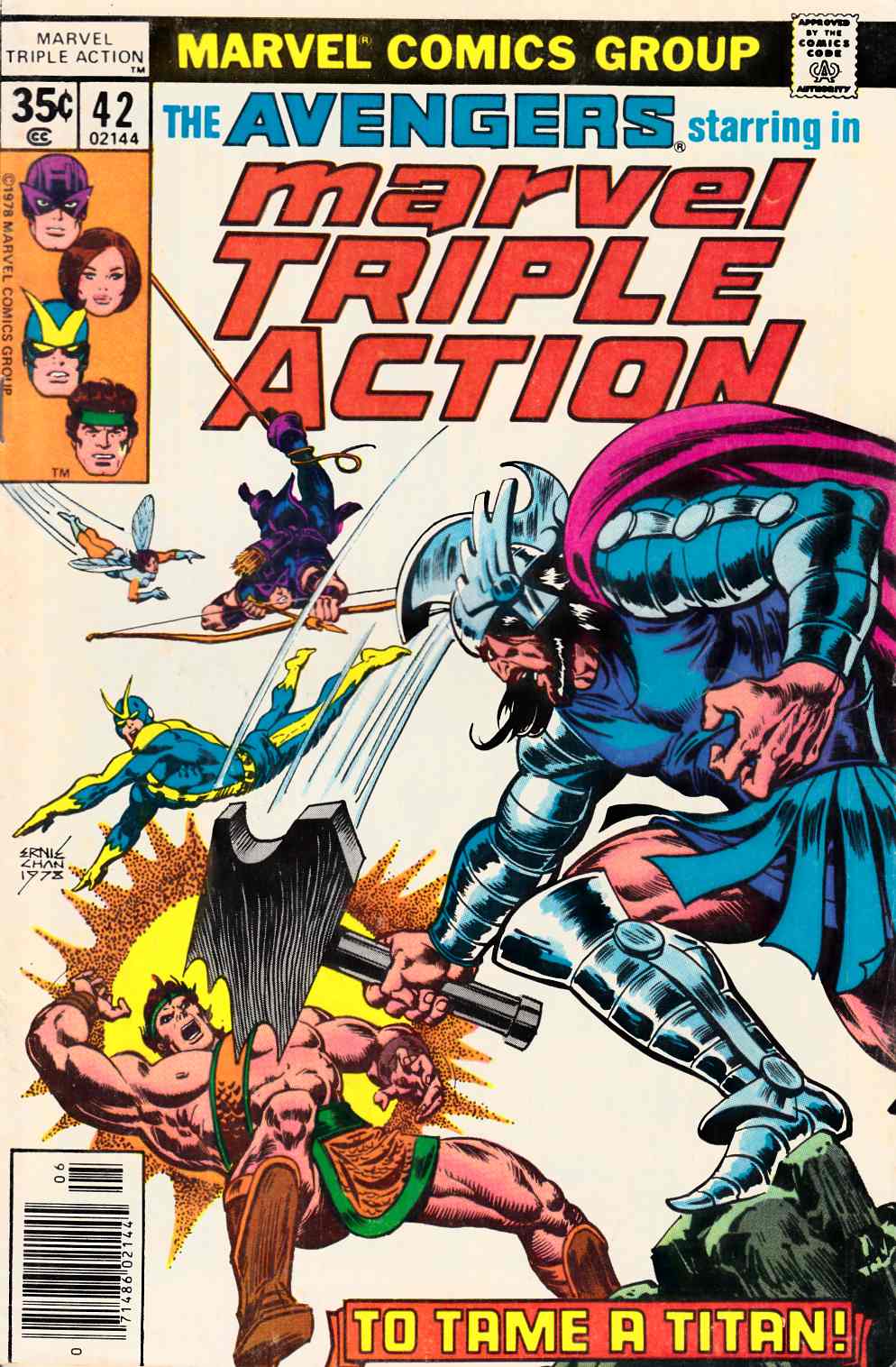 Marvel Triple Action #42 Very Good (4.0) [Marvel Comic] THUMBNAIL