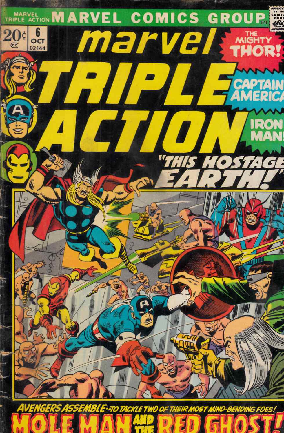 Marvel Triple Action #6 Very Good Minus (3.5) [Marvel Comic] THUMBNAIL
