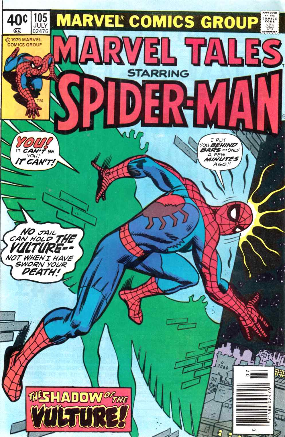 Marvel Tales #105 Newsstand Edition Fine (6.0) [Marvel Comic] THUMBNAIL