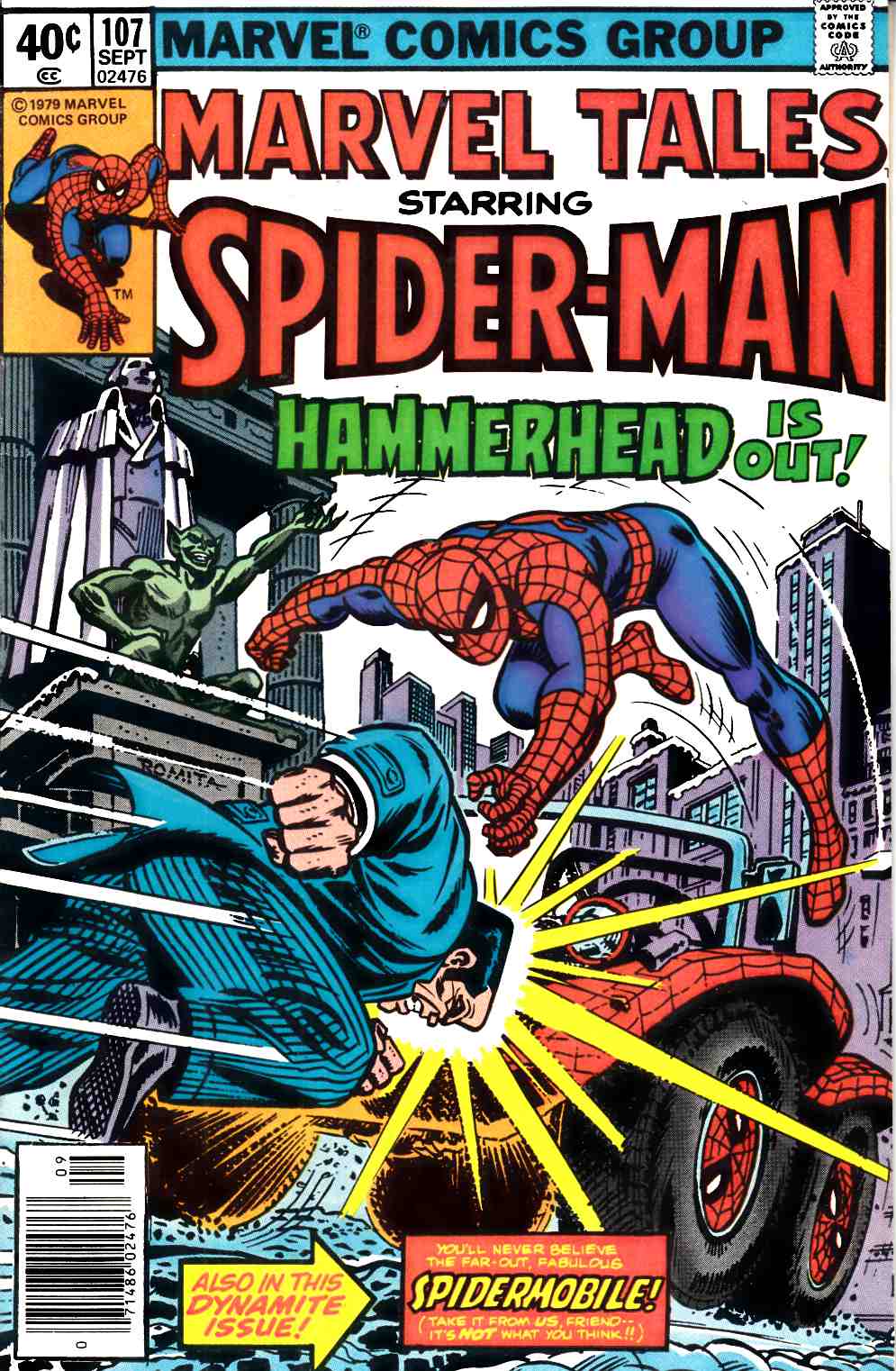 Marvel Tales #107 Newsstand Edition Very Fine (8.0) [Marvel Comic] THUMBNAIL