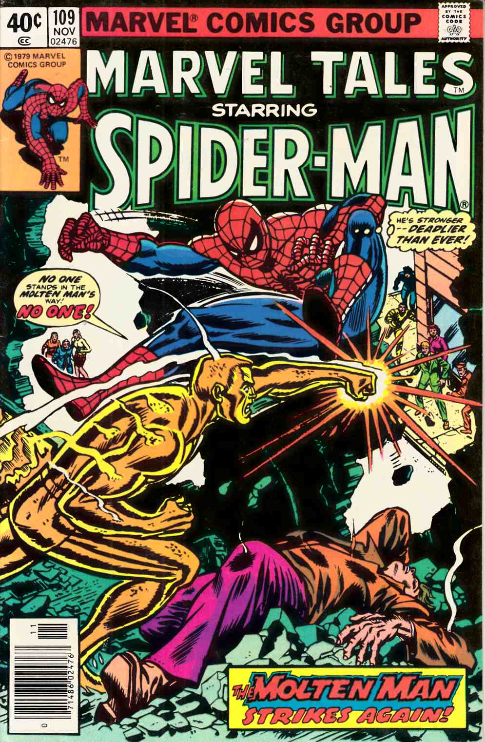 Marvel Tales #109 Newsstand Edition Fine Plus (6.5) [Marvel Comic] THUMBNAIL