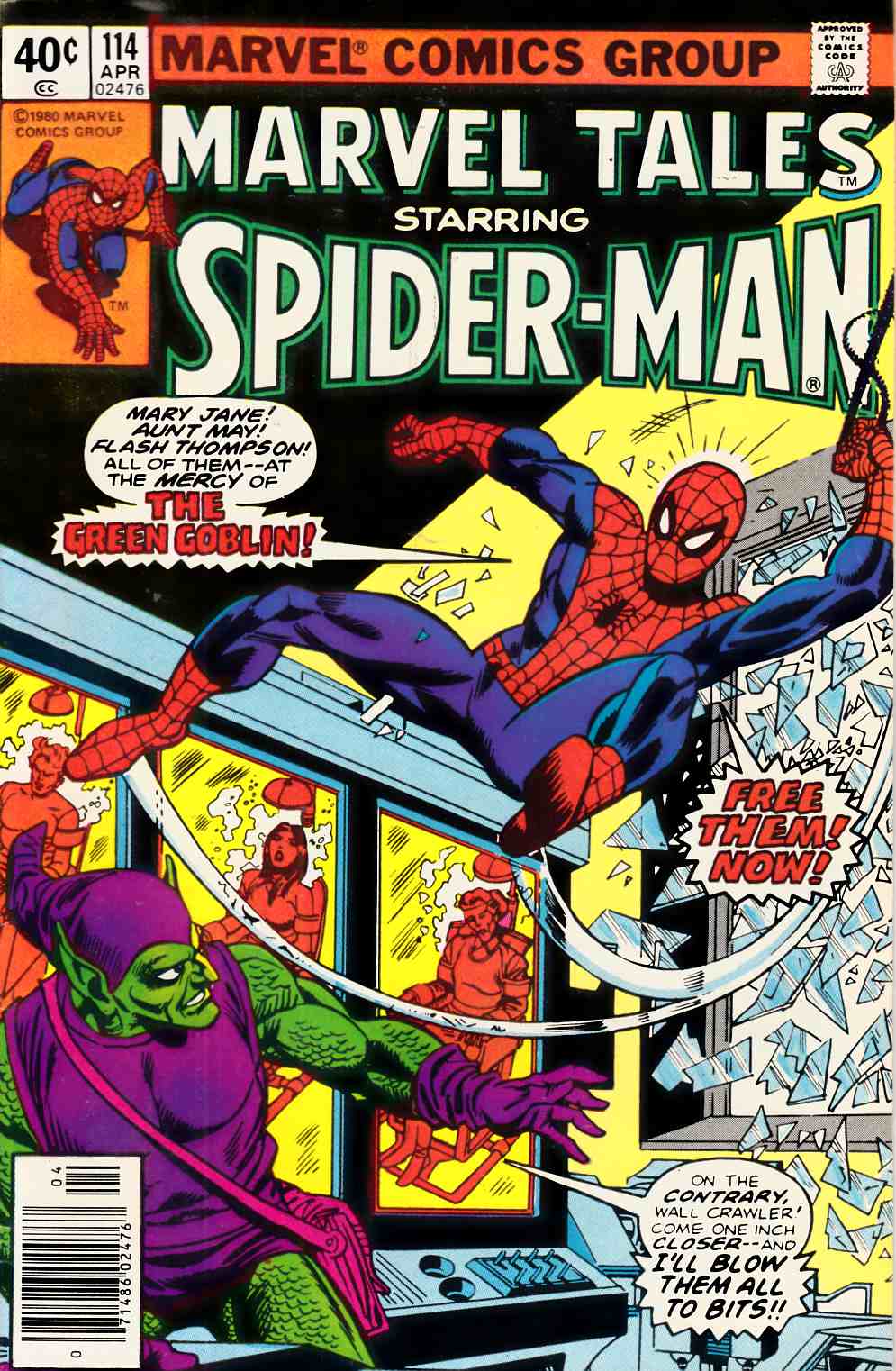 Marvel Tales #114 Newsstand Edition Very Fine (8.0) [Marvel Comic] THUMBNAIL