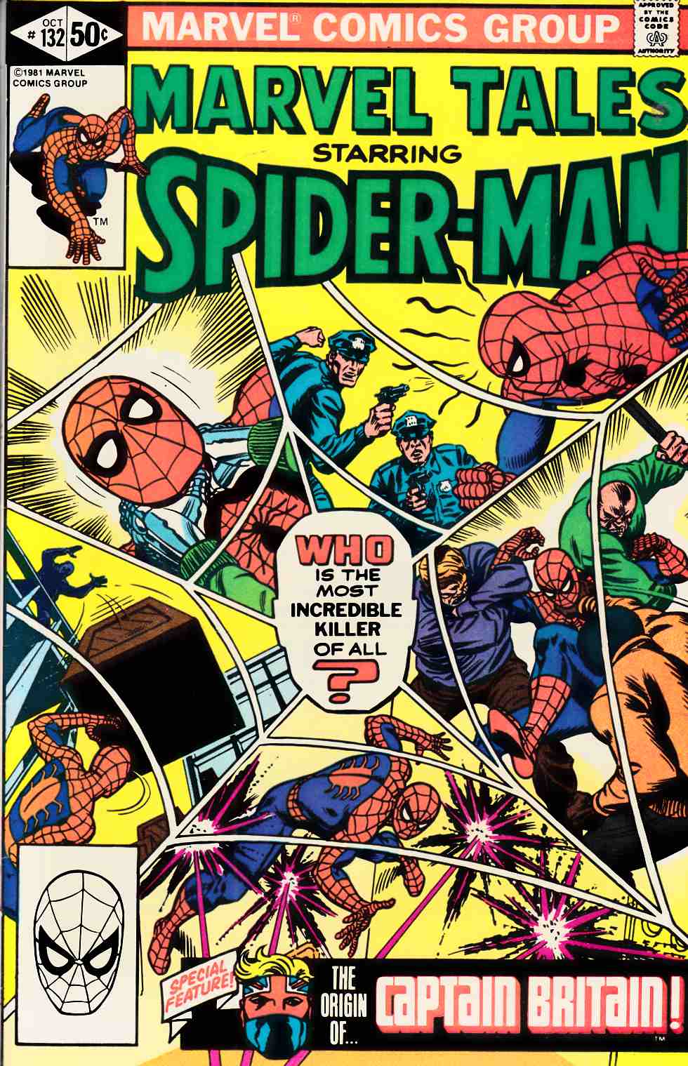 Marvel Tales #132 Very Fine (8.0) [Marvel Comic] LARGE