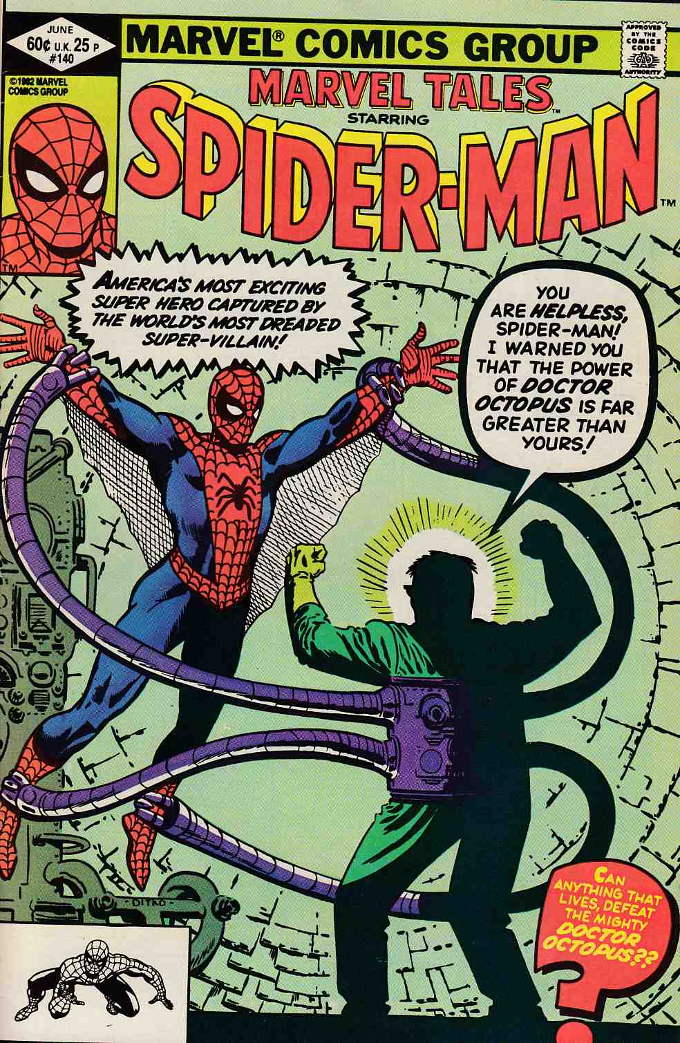 Marvel Tales #140 Very Fine (8.0) [Marvel Comic] THUMBNAIL