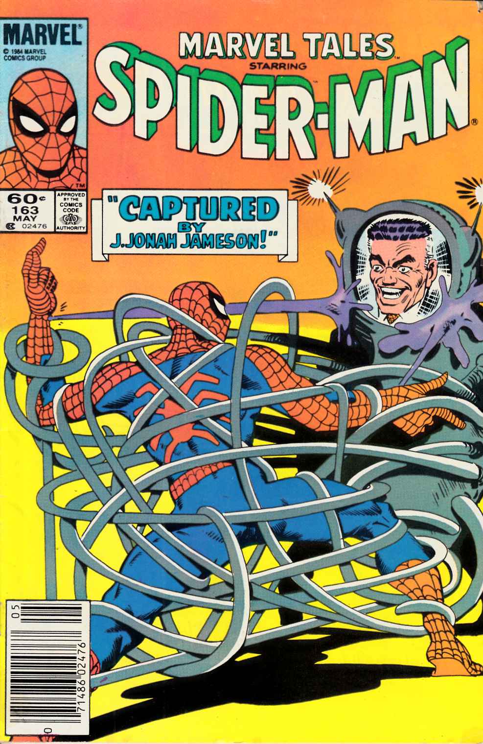 Marvel Tales #163 Newsstand Edition Fine (6.0) [Marvel Comic] THUMBNAIL