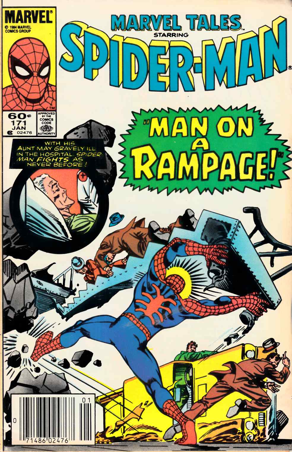 Marvel Tales #171 Newsstand Edition Fine (6.0) [Marvel Comic] THUMBNAIL