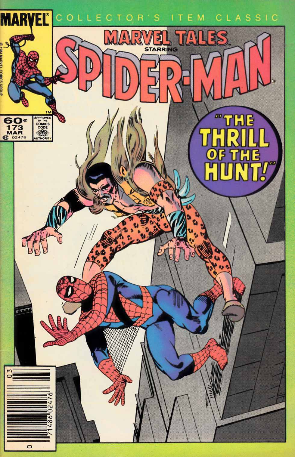 Marvel Tales #173 Newsstand Edition Very Fine (8.0) [Marvel Comic] THUMBNAIL
