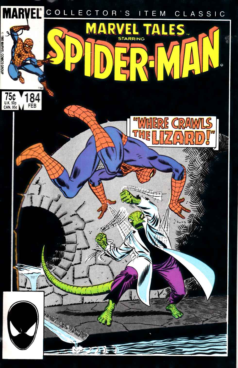 Marvel Tales #184 Fine (6.0) [Marvel Comic] LARGE