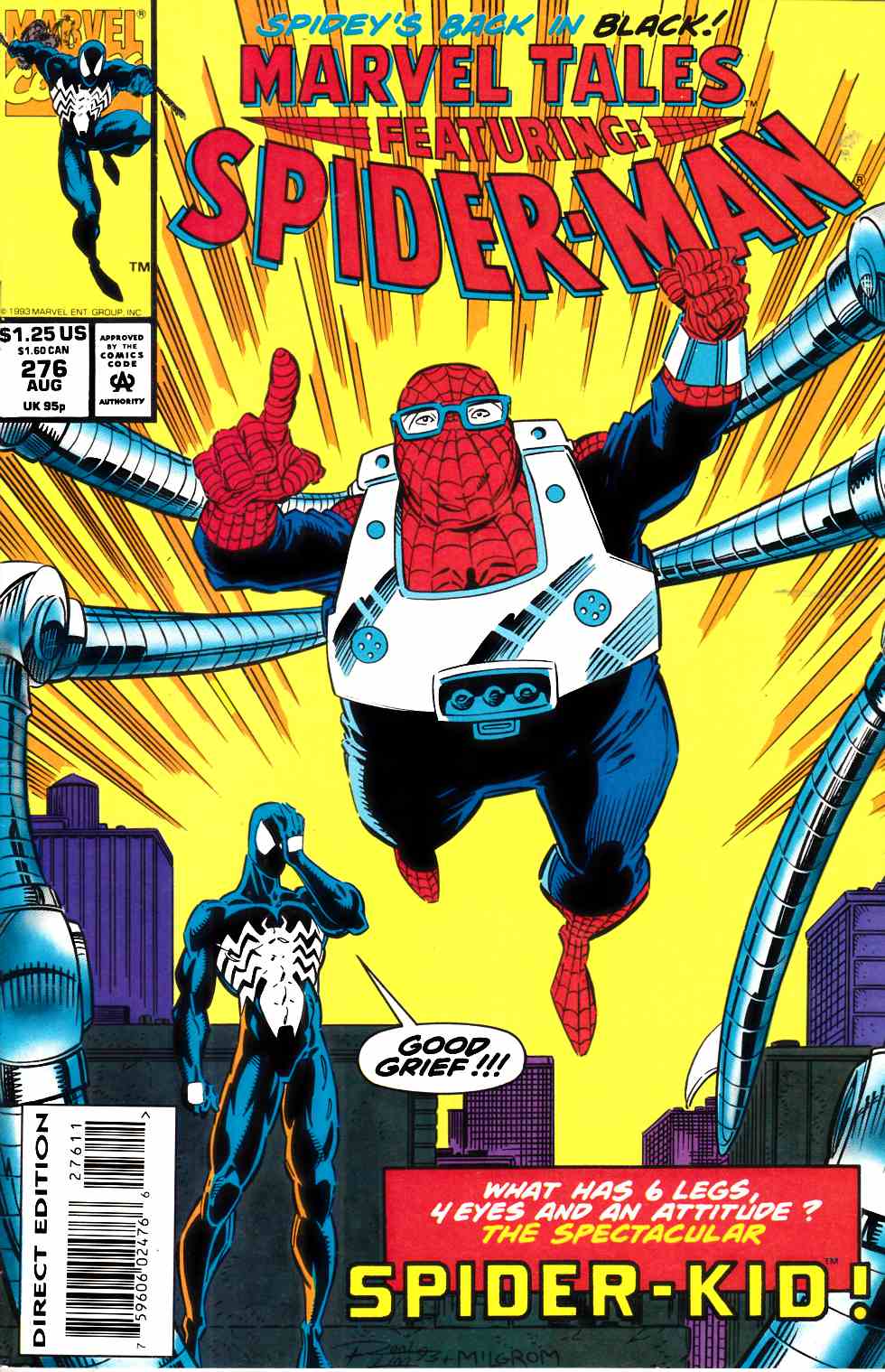 Marvel Tales #276 Very Fine (8.0) [Marvel Comic] LARGE