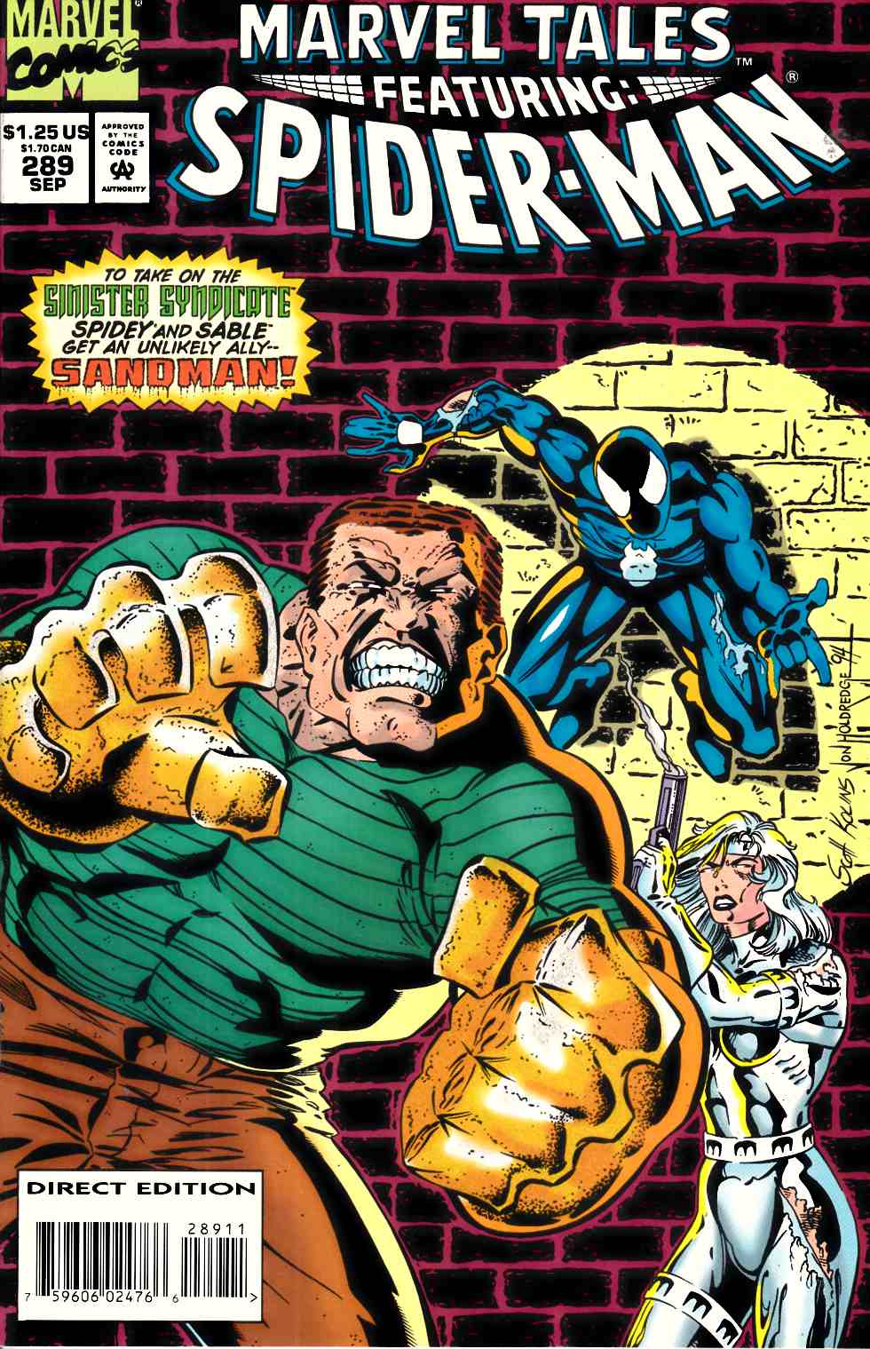 Marvel Tales #289 Very Fine (8.0) [Marvel Comic] THUMBNAIL