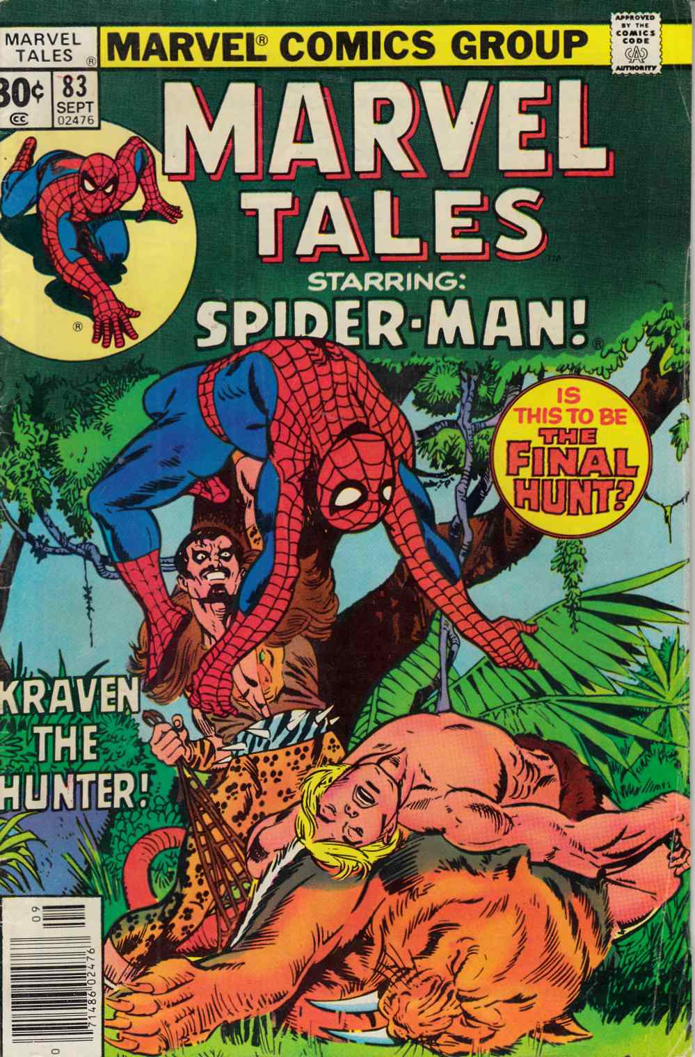 Marvel Tales #83 Very Good (4.0) [Marvel Comic] LARGE