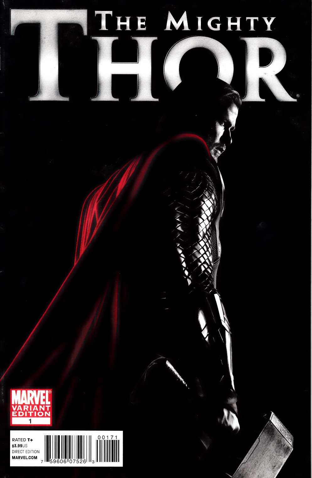 Mighty Thor #1 Movie Variant Cover Fine (6.0) [Marvel Comic] LARGE