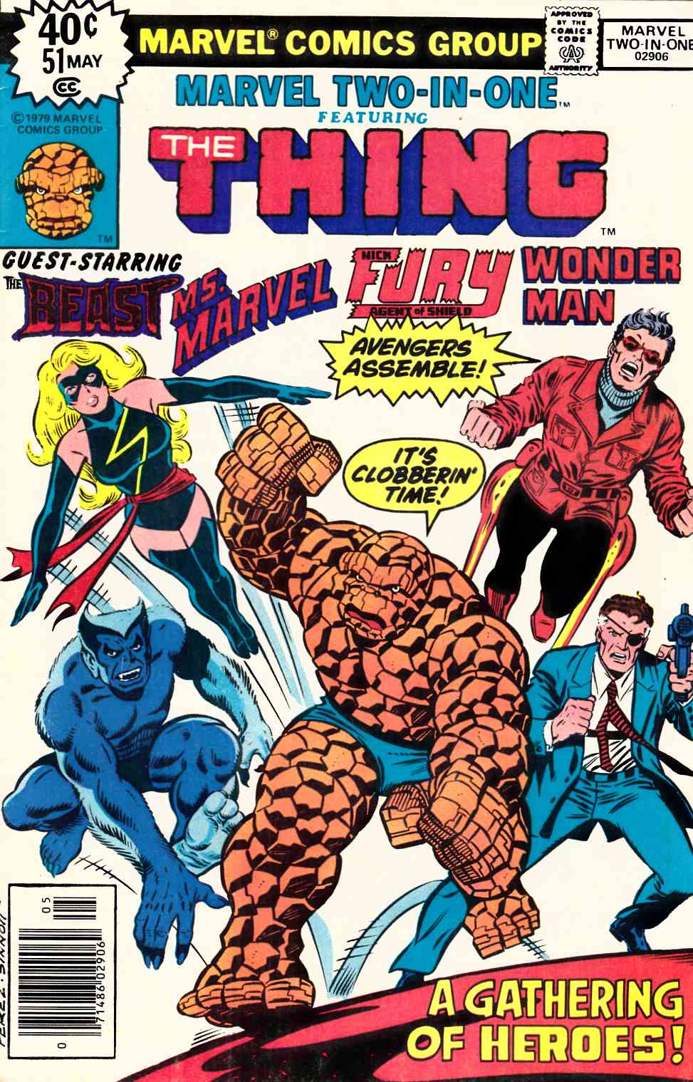 Marvel Two In One #51 Very Good (4.0) [Marvel Comic] THUMBNAIL