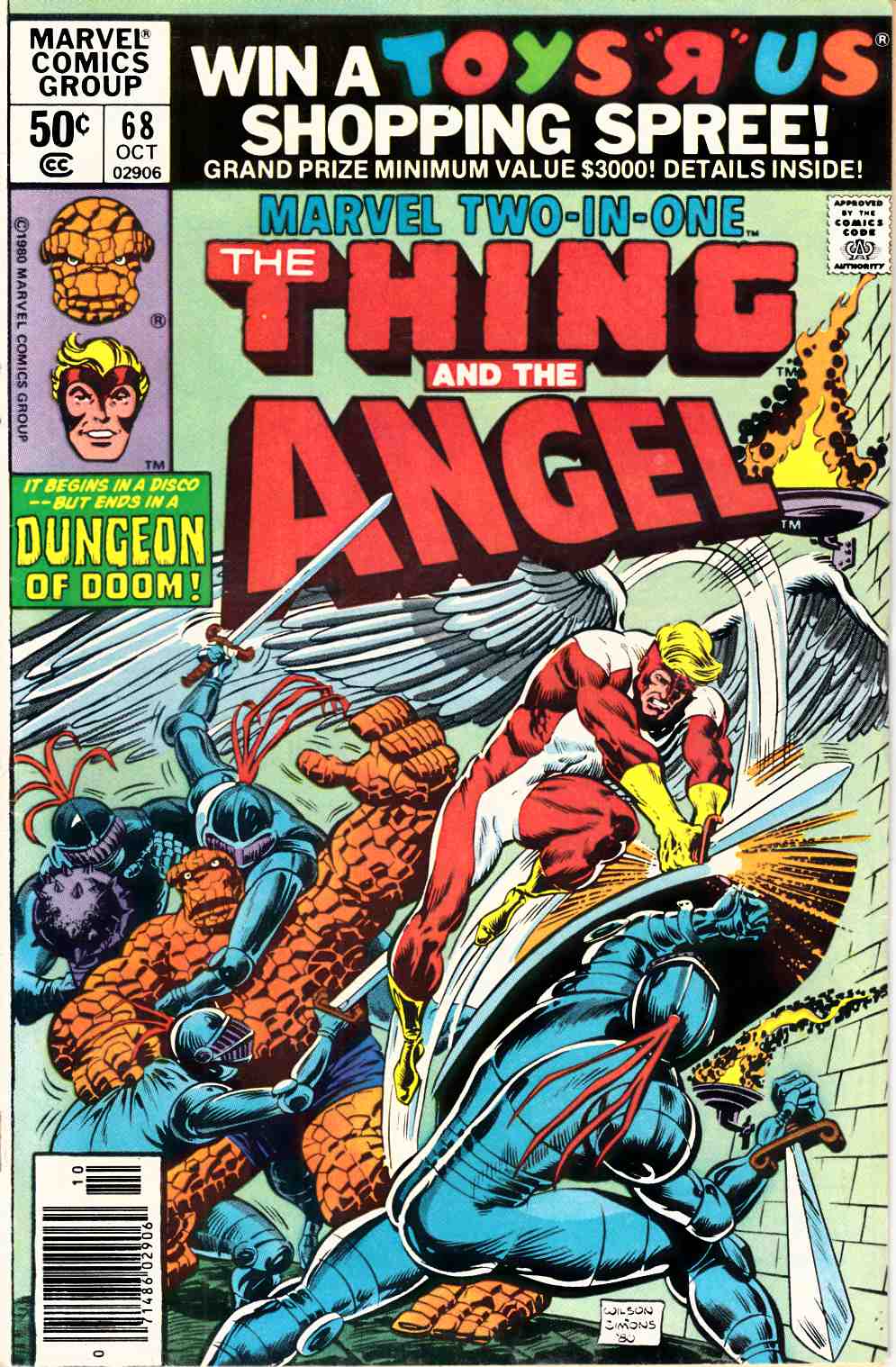 Marvel Two In One #68 Newsstand Edition Fine/Very Fine (7.0) [Marvel Comic] THUMBNAIL