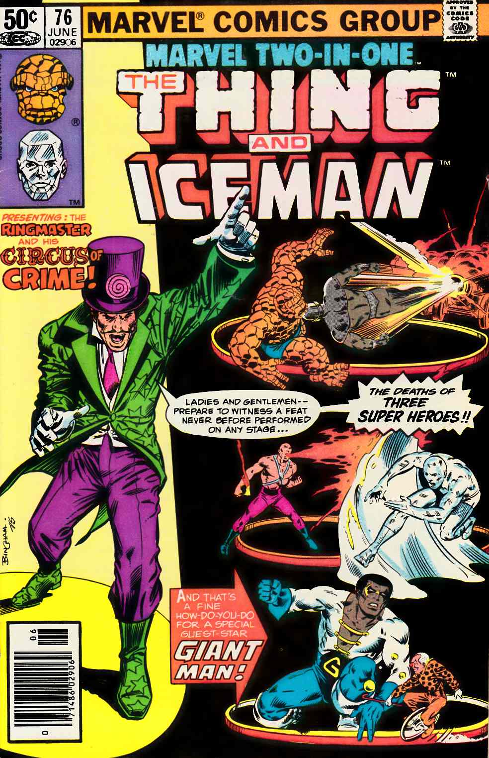 Marvel Two In One #76 Newsstand Edition Fine (6.0) [Marvel Comic] THUMBNAIL