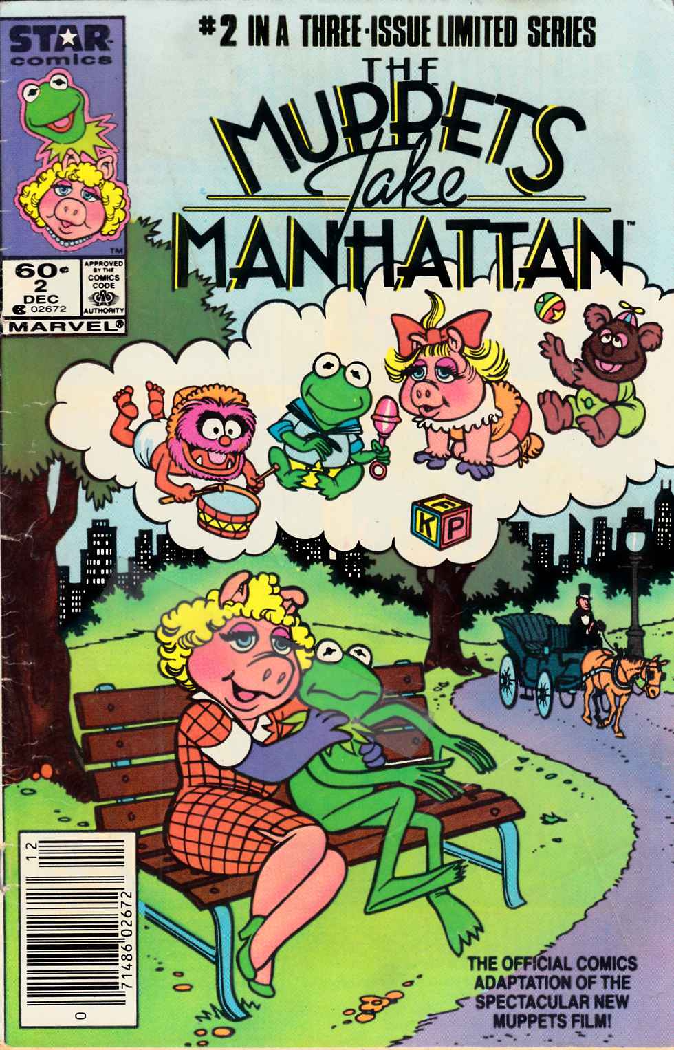 Muppets Take Manhattan #2 Newsstand Edition Very Good (4.0) [Marvel Comic] THUMBNAIL