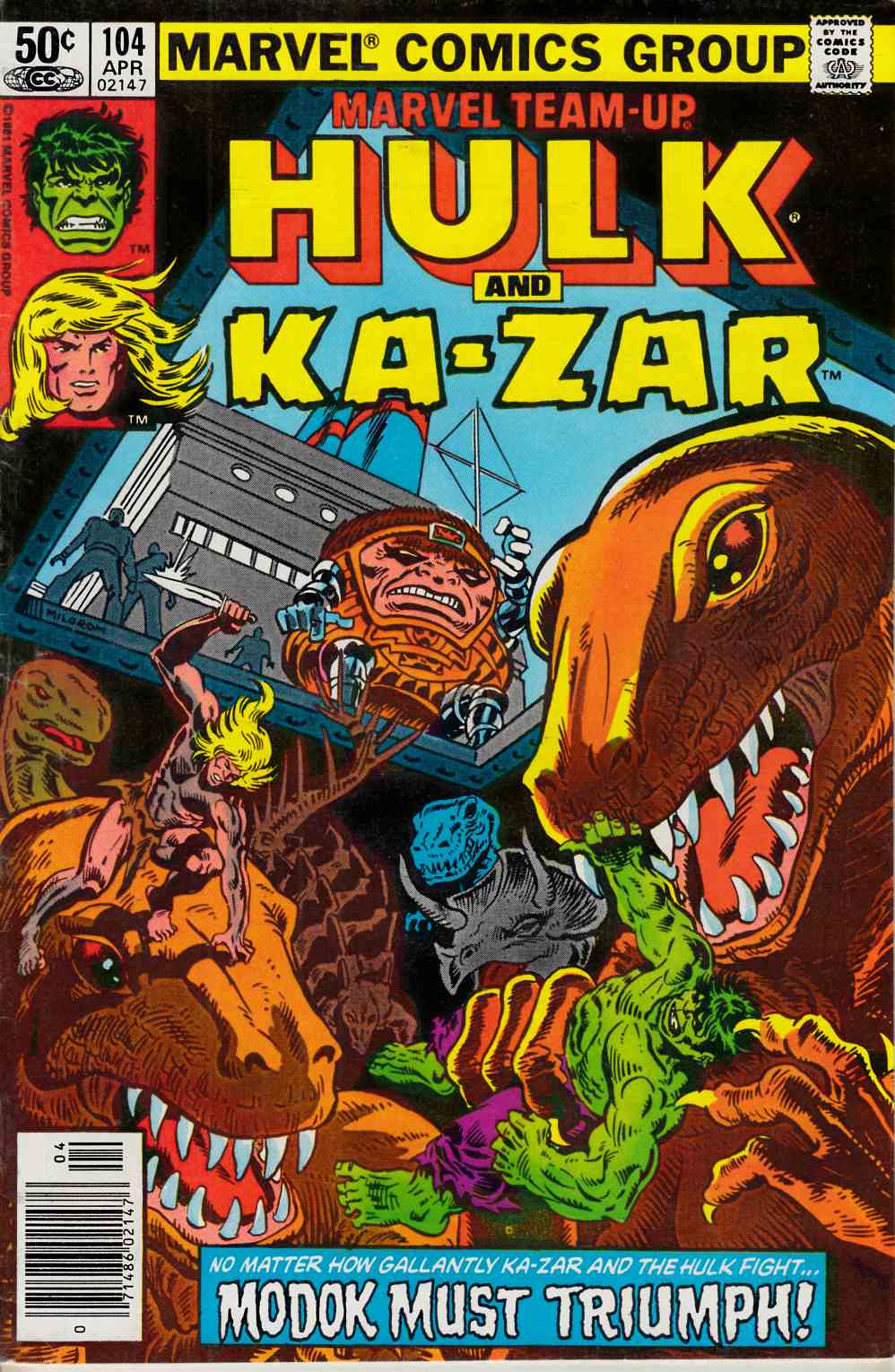 Marvel Team-Up #104 Newsstand Edition Fine (6.0) [Marvel Comic] THUMBNAIL