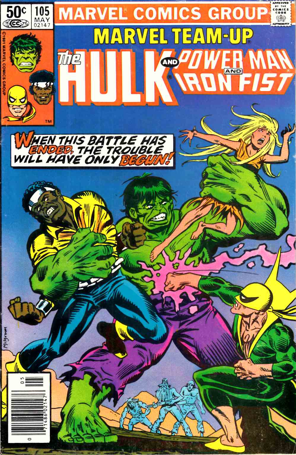 Marvel Team-Up #105 Newsstand Edition Fine (6.0) [Marvel Comic] LARGE