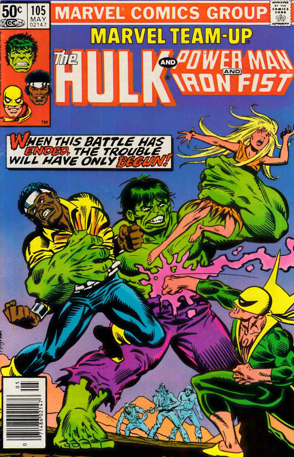Marvel Team-Up #105 Newsstand Edition Very Fine (8.0) [Marvel Comic] THUMBNAIL