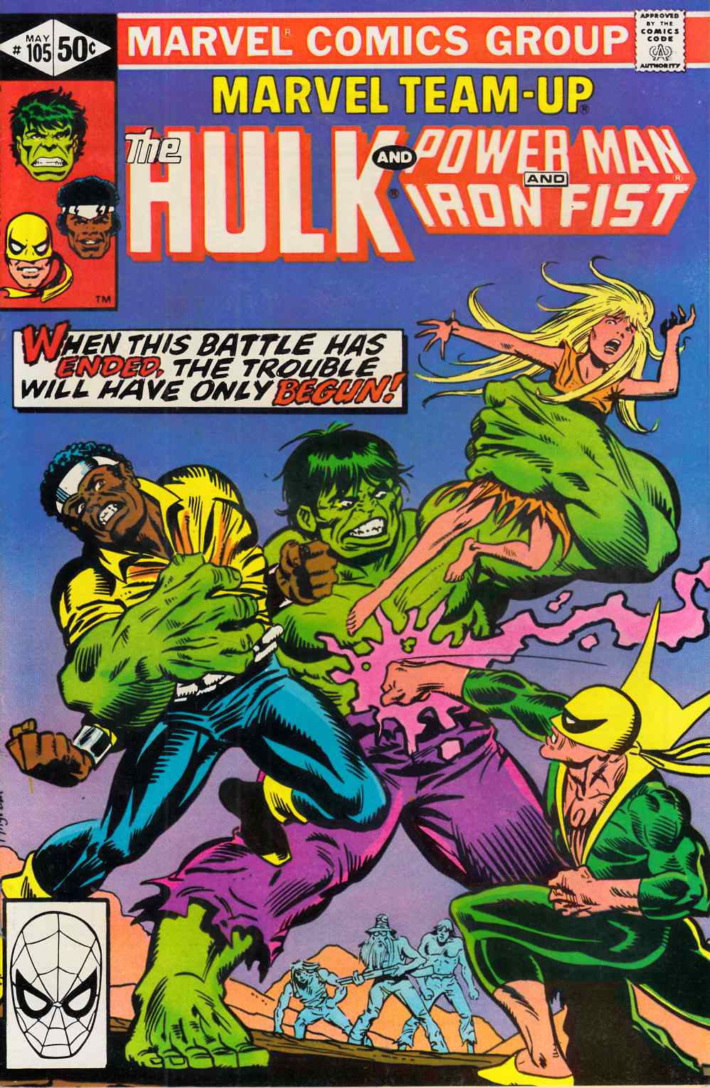 Marvel Team-Up #105 Very Fine/Near Mint (9.0) [Marvel Comic] LARGE