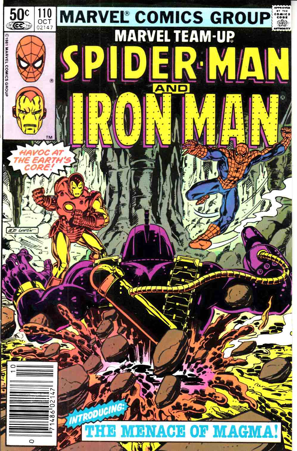 Marvel Team-Up #110 Newsstand Edition Very Fine (6.0) [Marvel Comic] THUMBNAIL