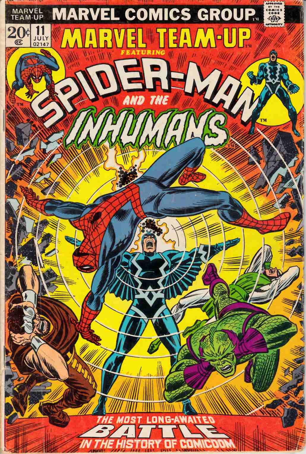 Marvel Team-Up #11 Good Plus (2.5) [Marvel Comic] LARGE