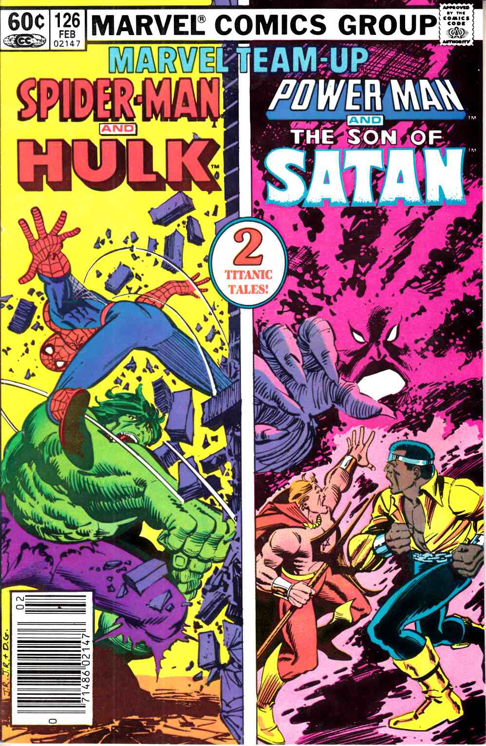 Marvel Team-Up #126 Newsstand Edition Very Fine (8.0) [Marvel Comic] LARGE