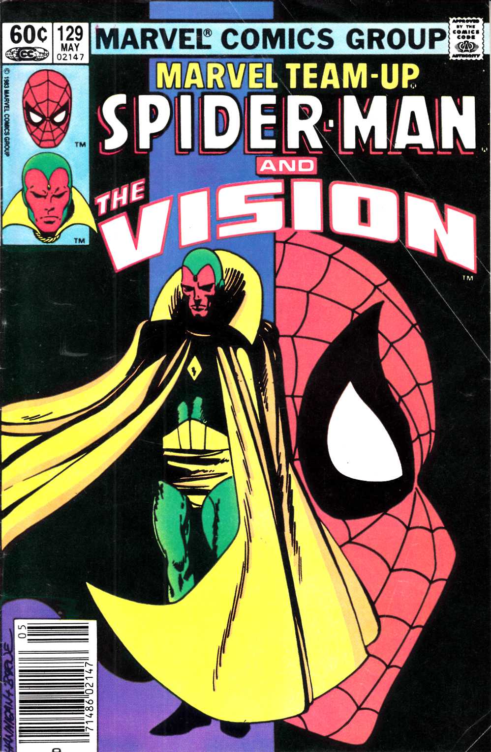 Marvel Team-Up #129 Newsstand Edition Very Good Plus (4.5) [Marvel Comic] LARGE