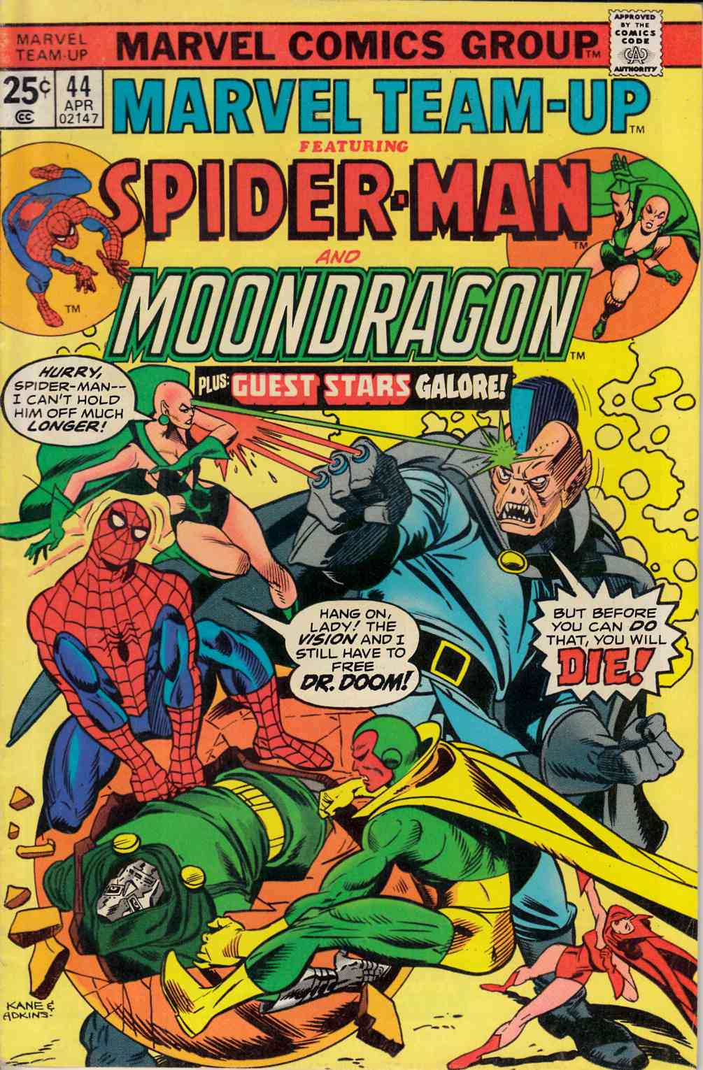 Marvel Team-Up #44 Fine (6.0) [Marvel Comic] LARGE