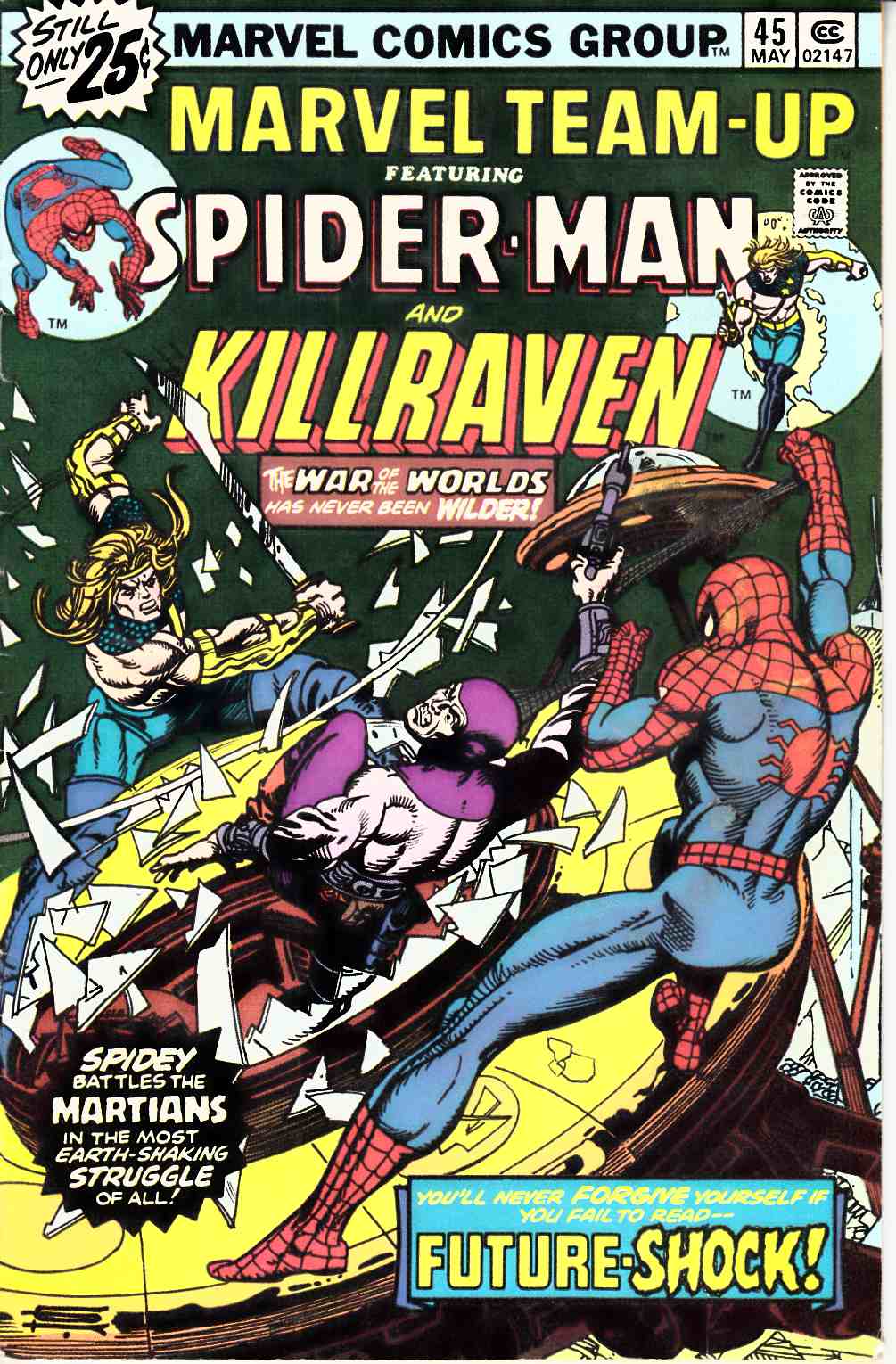 Marvel Team-Up #45 Very Good/Fine (5.0) [Marvel Comic] THUMBNAIL