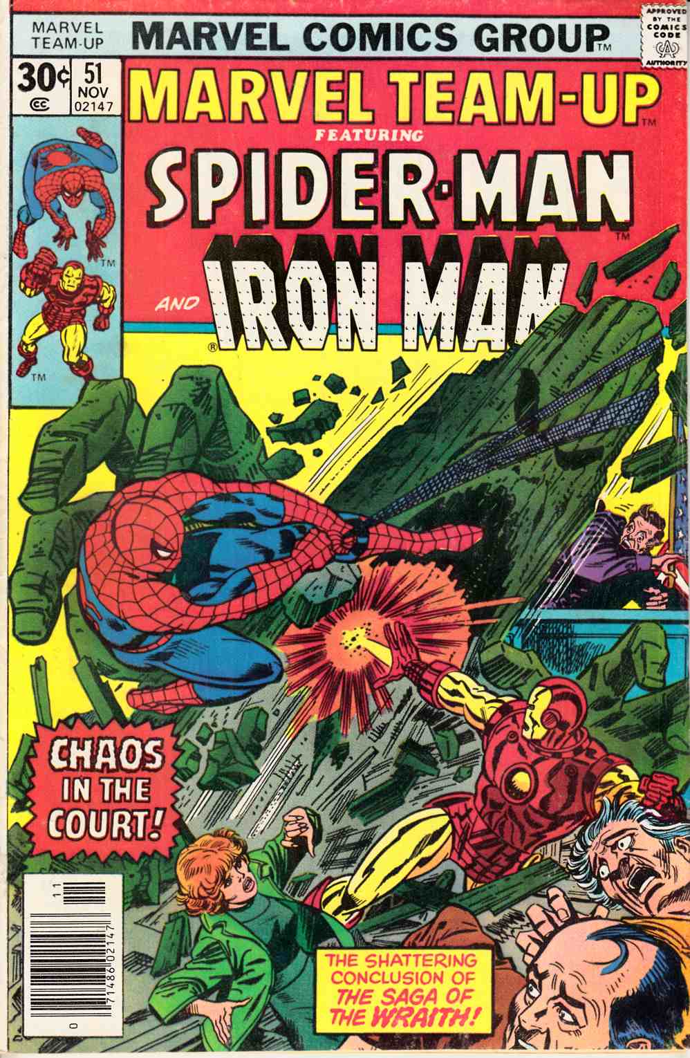 Marvel Team-Up #51 Fine (6.0) [Marvel Comic] THUMBNAIL