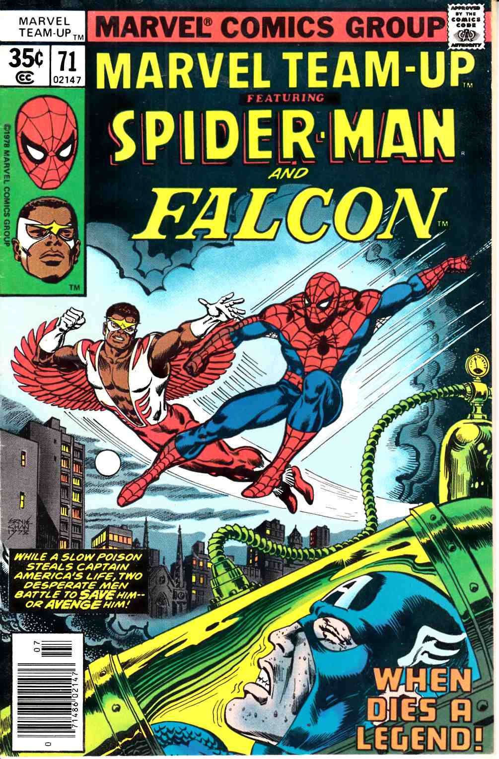 Marvel Team-Up #71 Fine (6.0) [Marvel Comic] THUMBNAIL