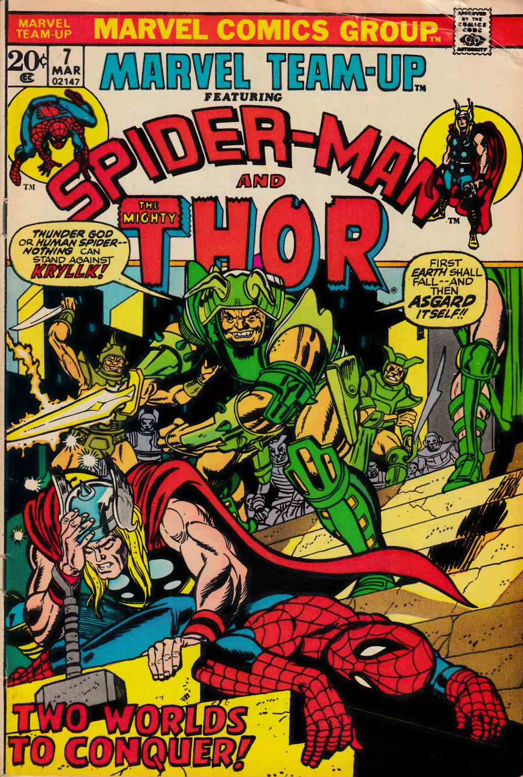 Marvel Team-Up #7 Very Good (4.0) [Marvel Comic] LARGE