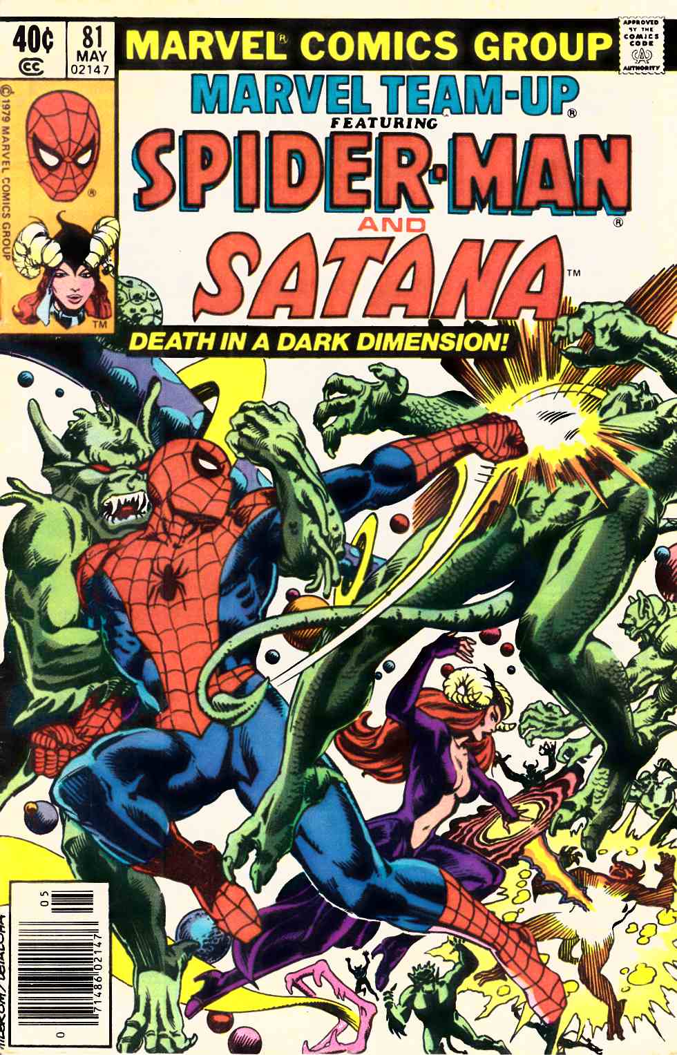 Marvel Team-Up #81 Newsstand Edition Fine Minus (5.5) [Marvel Comic] LARGE