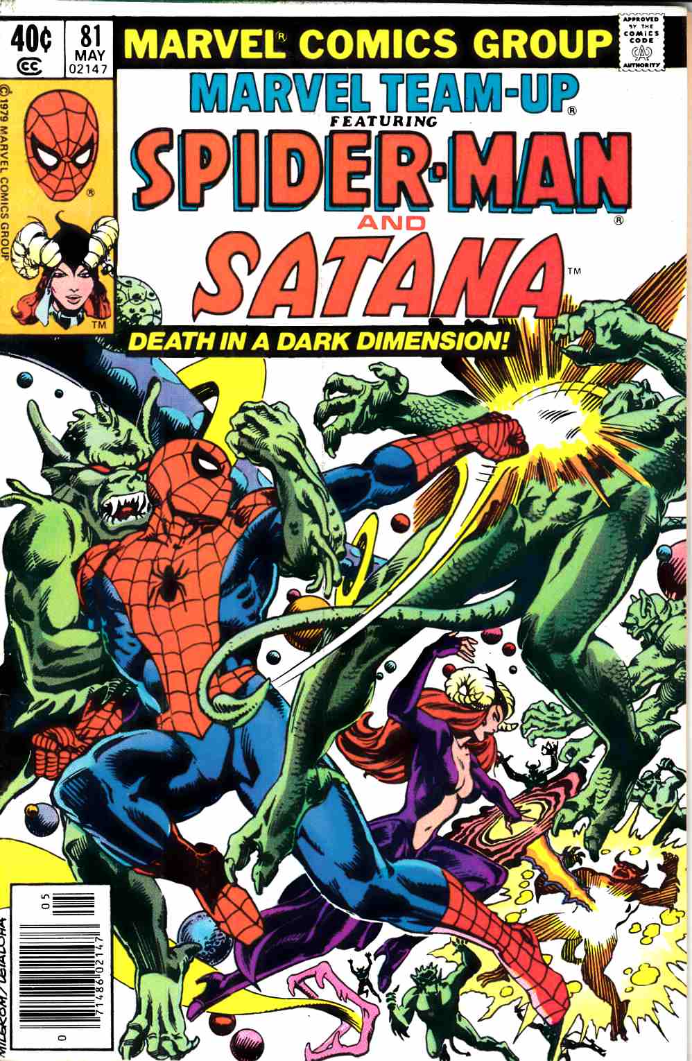 Marvel Team-Up #81 Newsstand Edition Fine/Very Fine (7.0) [Marvel Comic] LARGE