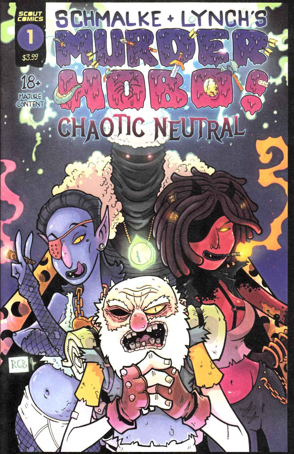 Murder Hobo Chaotic Neutral #1 Near Mint (9.4) [Scout Comic] THUMBNAIL