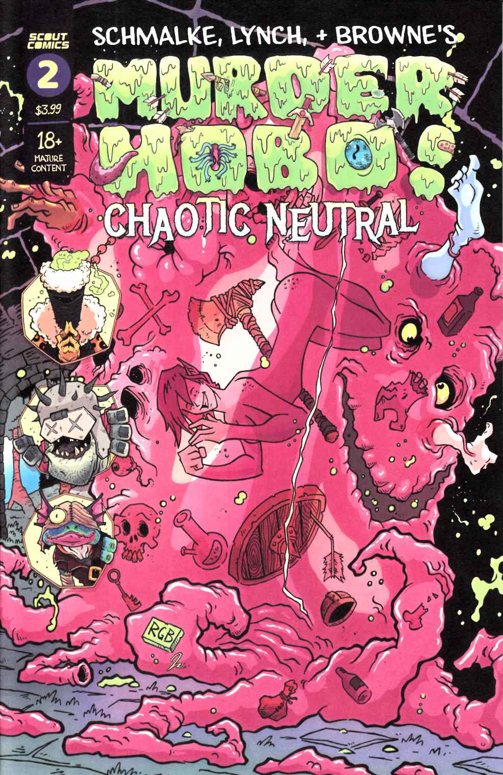 Murder Hobo Chaotic Neutral #2 Near Mint (9.4) [Scout Comic] THUMBNAIL