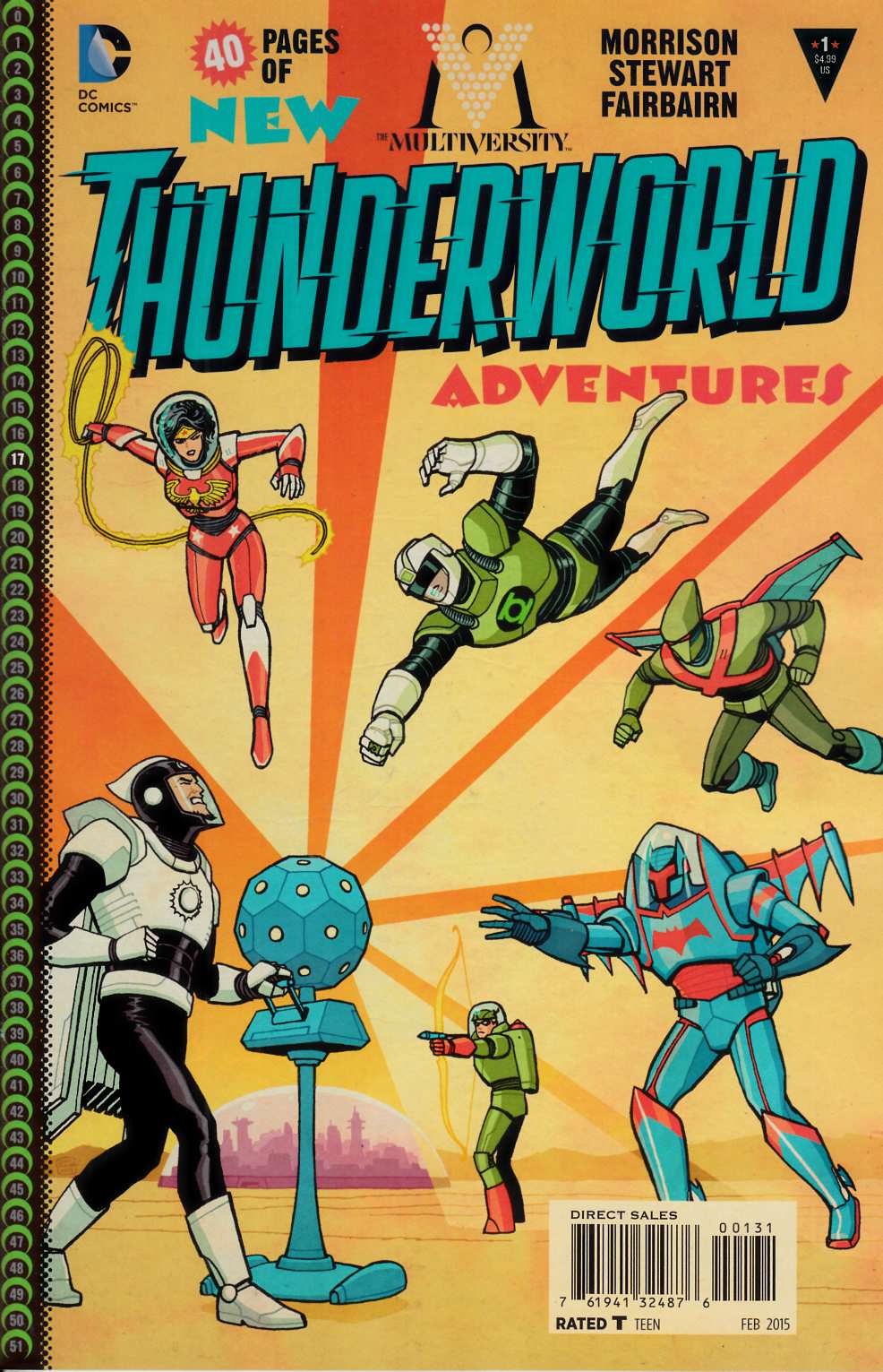 Multiversity Thunderworld #1 Chiang Variant Cover [DC Comic] LARGE