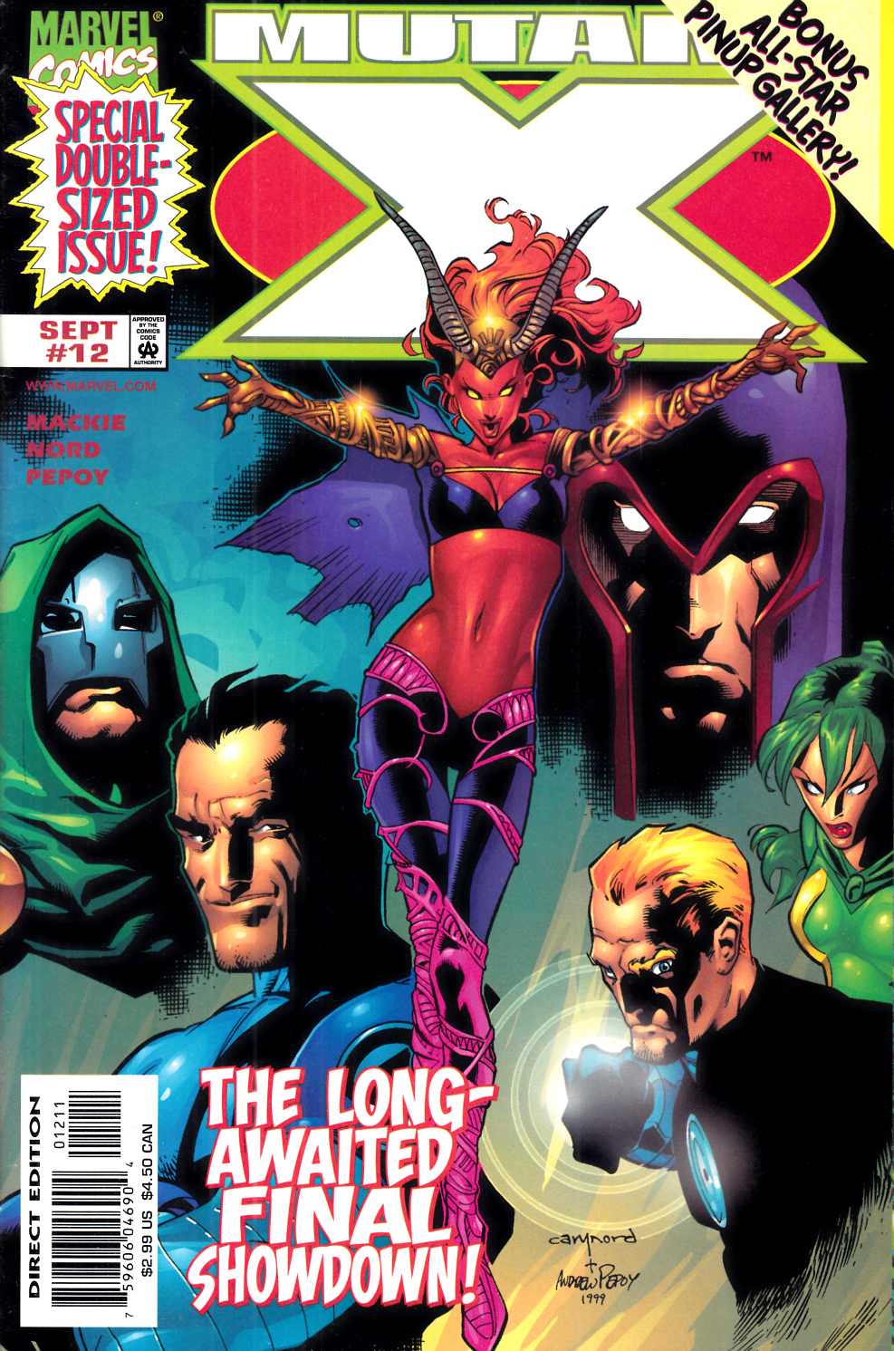Mutant X #12 Very Fine (8.0) [Marvel Comic] THUMBNAIL