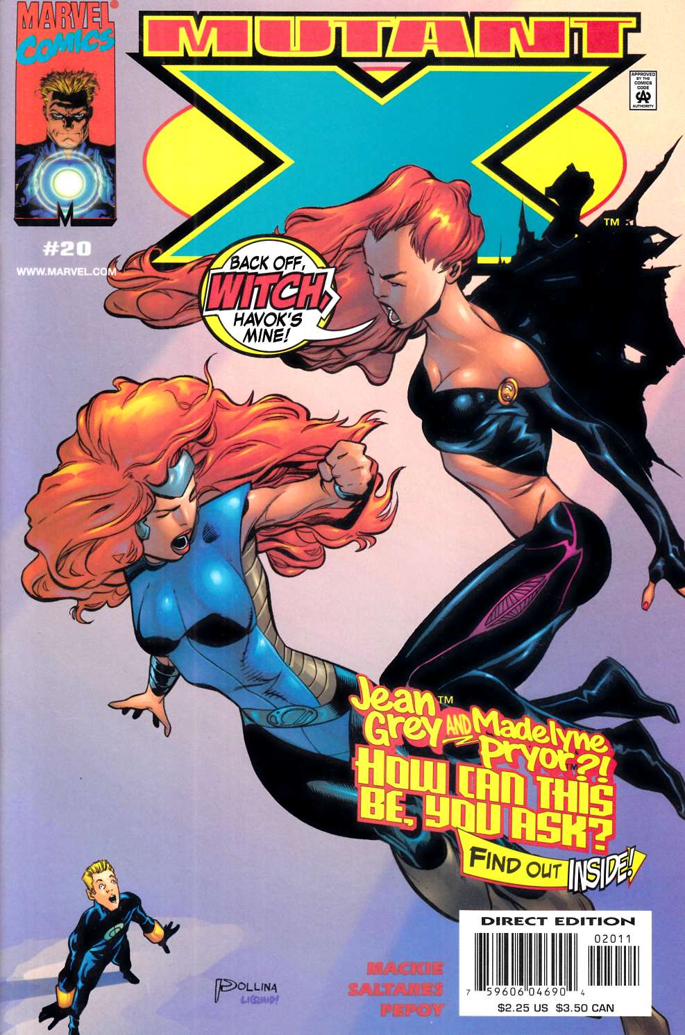 Mutant X #20 Very Fine (8.0) [Marvel Comic] THUMBNAIL