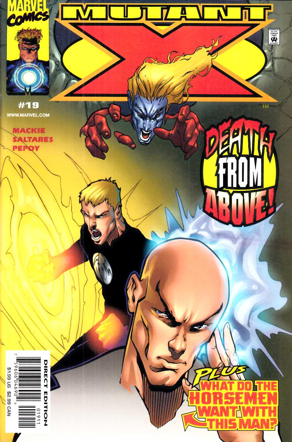 Mutant X #19 Very Fine (8.0) [Marvel Comic] LARGE