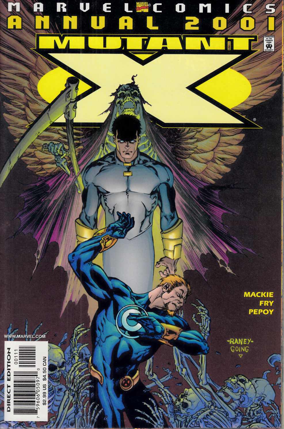 Mutant X Annual 2001 Near Mint (9.4) [Marvel Comic] THUMBNAIL