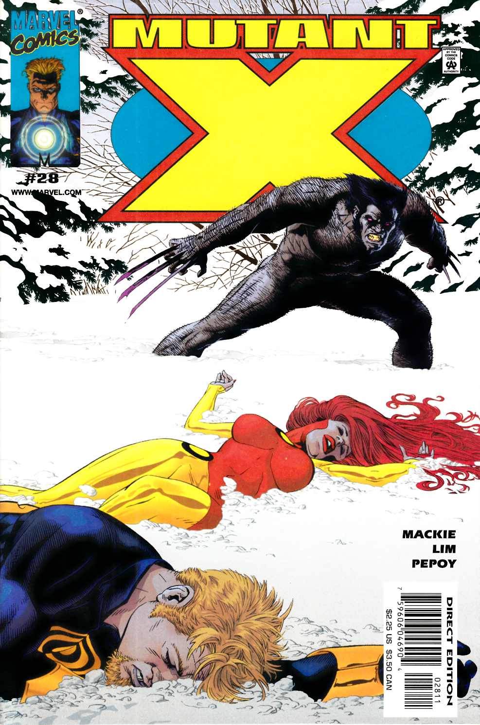 Mutant X #28 Near Mint (9.4) [Marvel Comic] THUMBNAIL