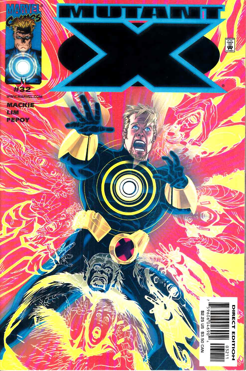 Mutant X #32 Near Mint (9.4) [Marvel Comic] THUMBNAIL