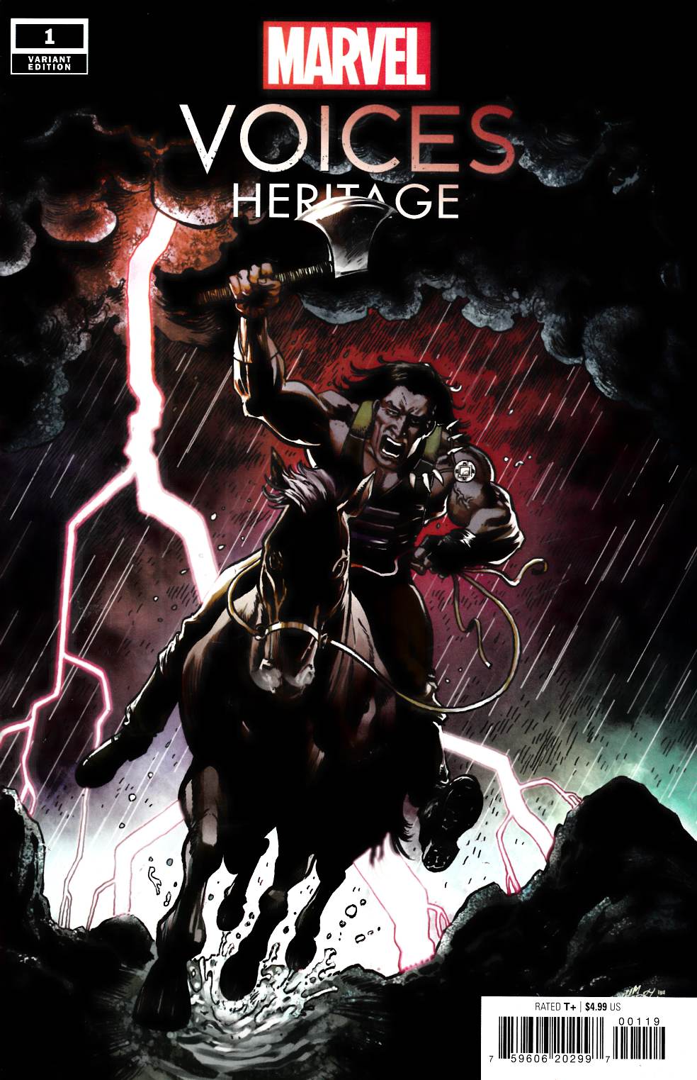 Marvel Voices Heritage #1 Terry Variant Cover Near Mint (9.4) [Marvel Comic] LARGE