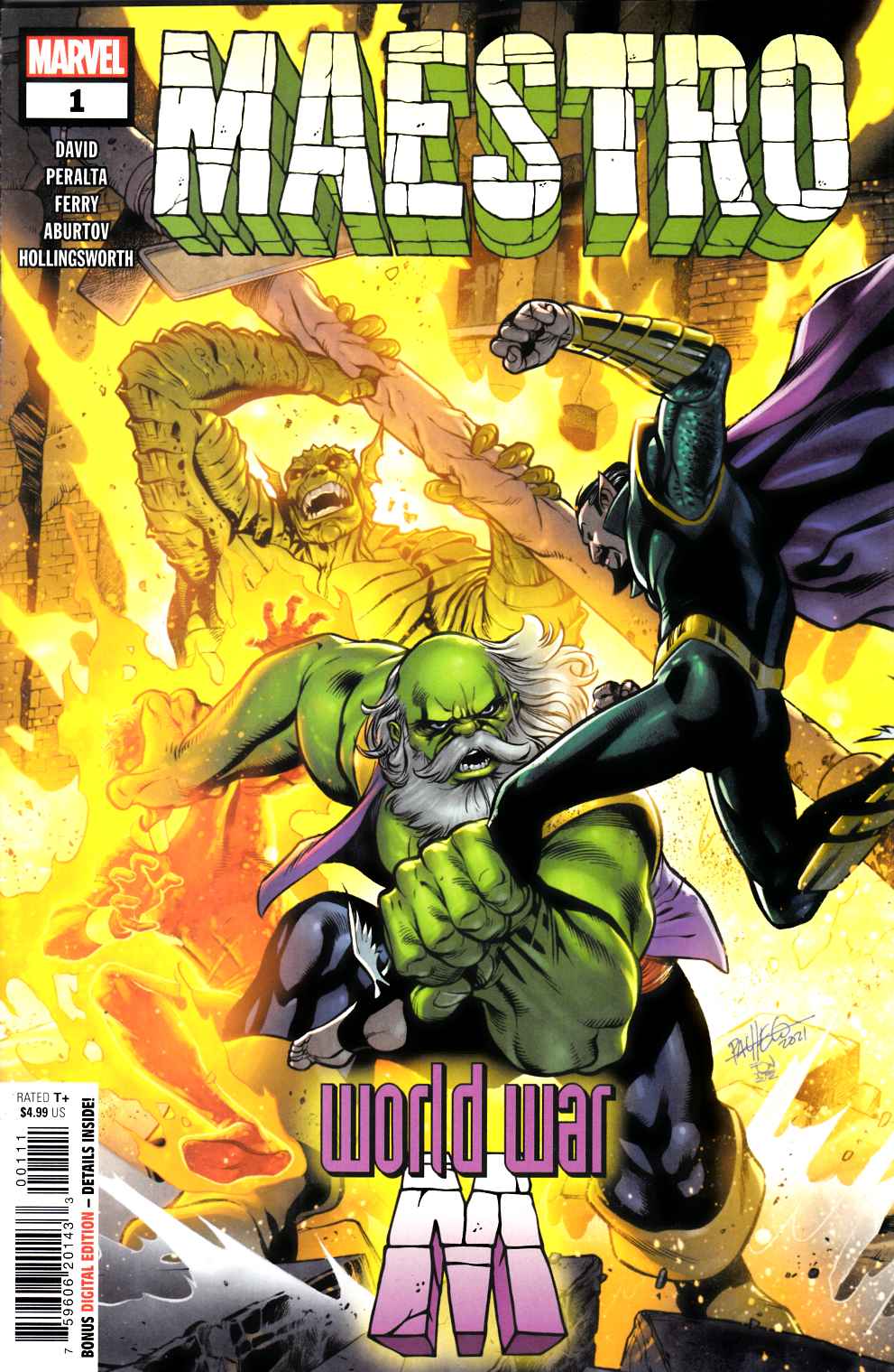 Maestro World War M #1 Near Mint (9.4) [Marvel Comic] LARGE