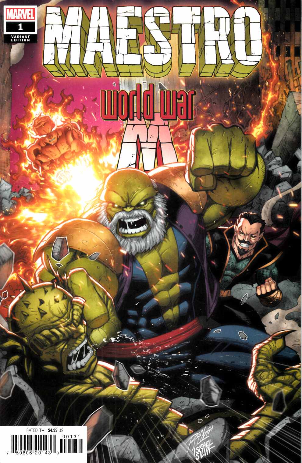 Maestro World War M #1 Lim Variant Cover Near Mint (9.4) [Marvel Comic] THUMBNAIL